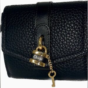 Chloe Aby tri-fold wallet with 10 card slots